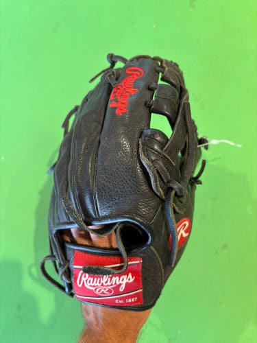 Black Rawlings Select Pro Lite RH Infield Baseball Glove 11.25"