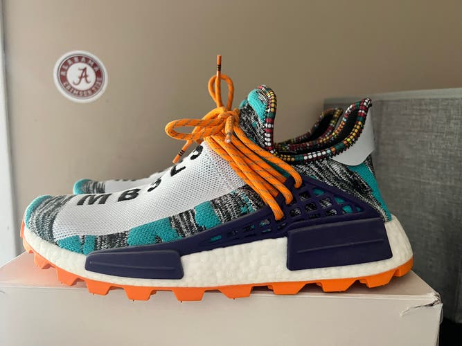 Orange Unisex Size M 8.5 (W 9.5) Adult Adidas Nmd Shoes (Used)