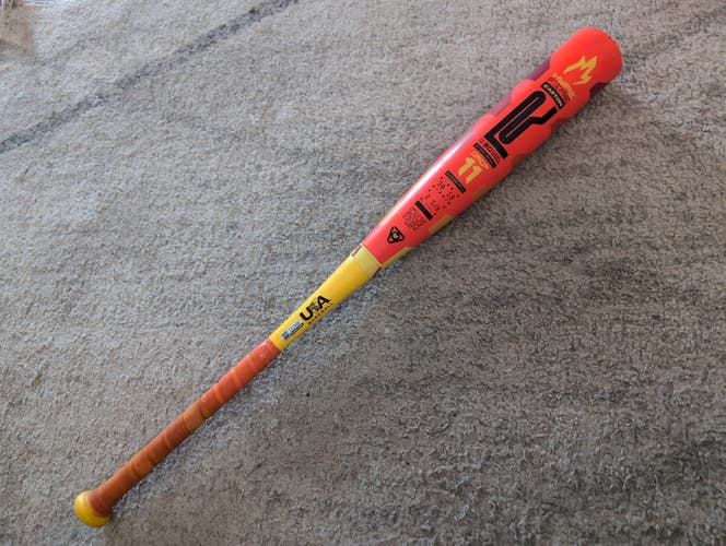 2025 Easton Hype Fire Composite USABat Certified Bat (-11) 19 oz 30" (Used)
