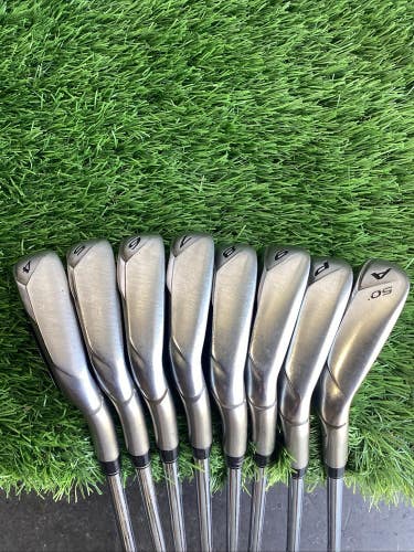 TaylorMade R Bladez HL Iron Set 4-PW, AW With Stiff Steel Shafts +1/2