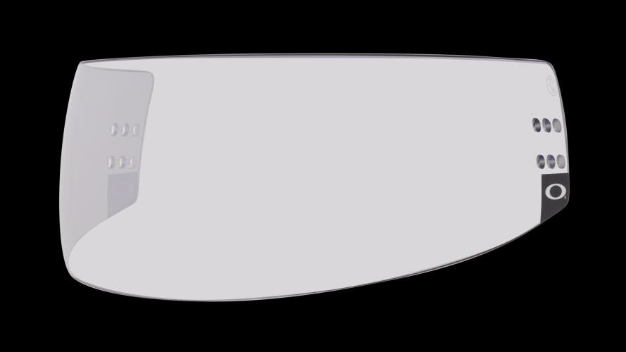 New Oakley Hockey Straight Visor - Grey (AOO0050SH)(GREY)