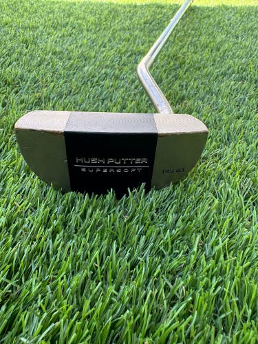 Men's Left Hand nickent hush putter, Putter Steel (Used)