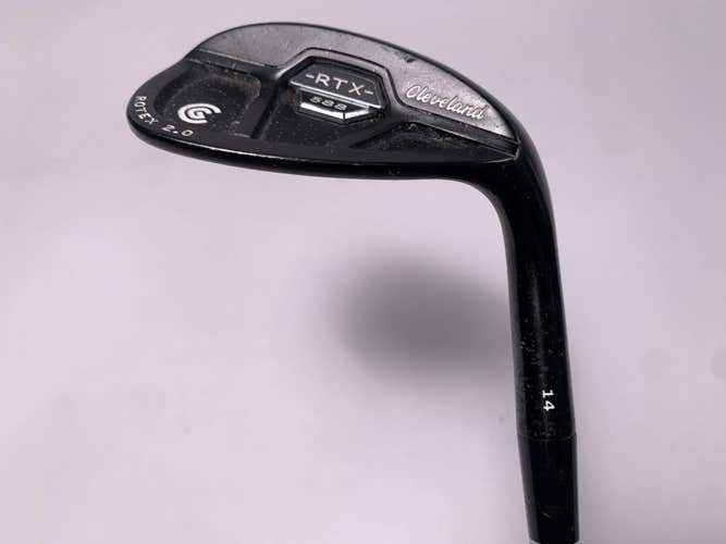 Cleveland 588 RTX 2.0 CB Black Satin SW 56* 14 Bounce True Temper