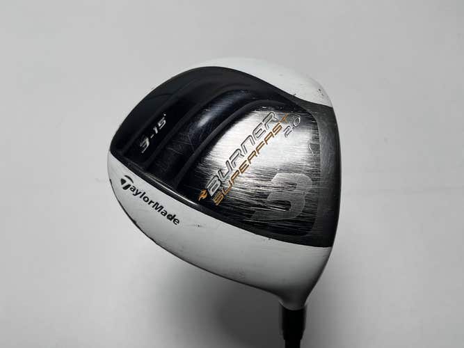 TaylorMade Burner Superfast 2.0 3 Fairway Wood 15* Matrix Ozik XCON-4.8 Stiff RH