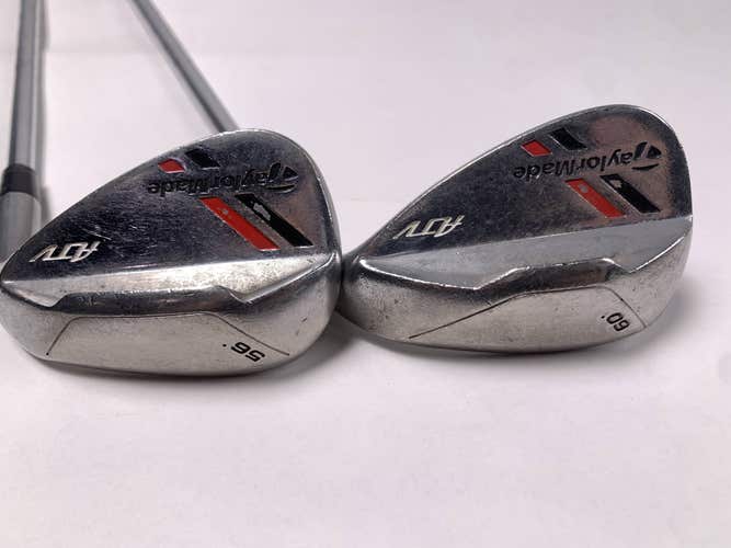 TaylorMade ATV Wedge Set 56* 60* KBS Wedge Steel Mens RH