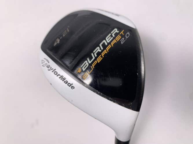 TaylorMade Burner Superfast 2.0 4 Hybrid 21* REAX 60g Regular RH Midsize Grip