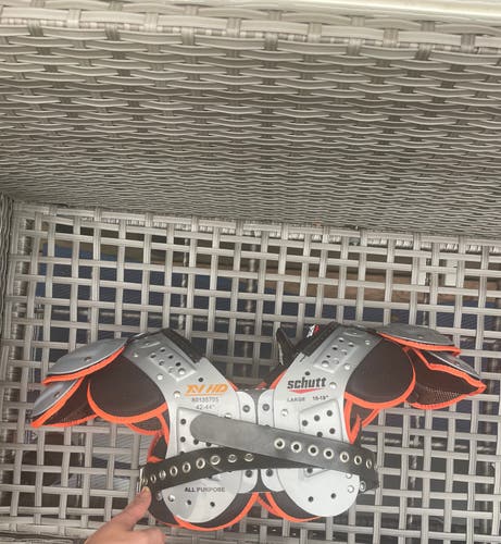 Large Adult Schutt Shoulder Pads (New)