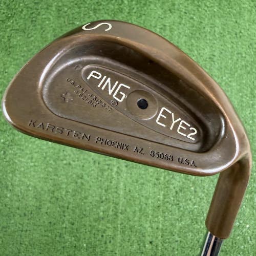 Ping Eye 2 Becu Beryllium Copper Plus + Sand Wedge Microtaper Steel +1 Long