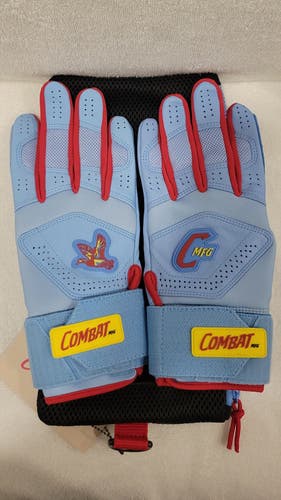 Large - Combat Mfg Batting Gloves (New)