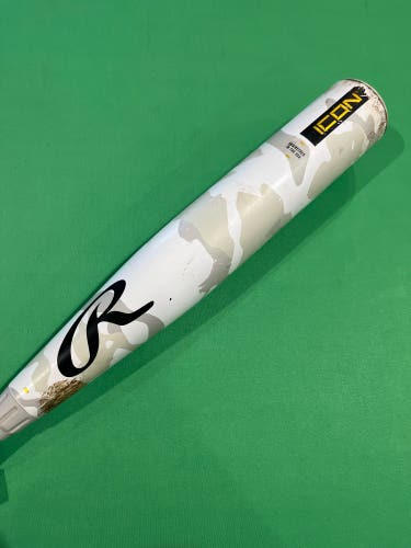 2025 Rawlings Icon Composite Bat USSSA Certified (-5) Composite 26 oz 31" (Used)