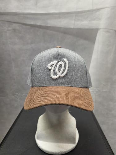 NWS Washington Nationals Mitchell & Ness Pro Pinch Snapback Hat MLB