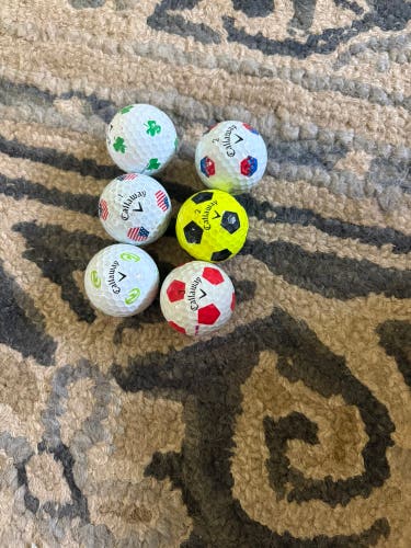 Callaway Chrome Soft Balls 6 Pack (Used)