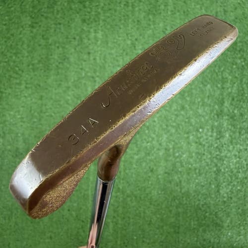 Acushnet Golf Bulls Eye 34A Putter Golf Club Left Handed Flange 34