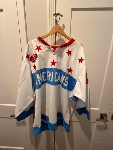 SIGNED Large Daniel Catenacci Rochester Americans Jersey (New)