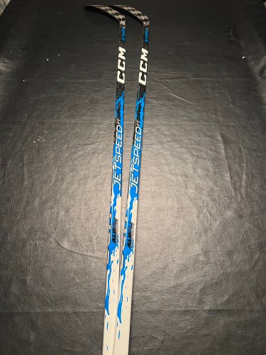 (2 Pack) Senior CCM JetSpeed FT9 Pro Right Handed Hockey Stick P28 75 Flex Pro Stock (New)