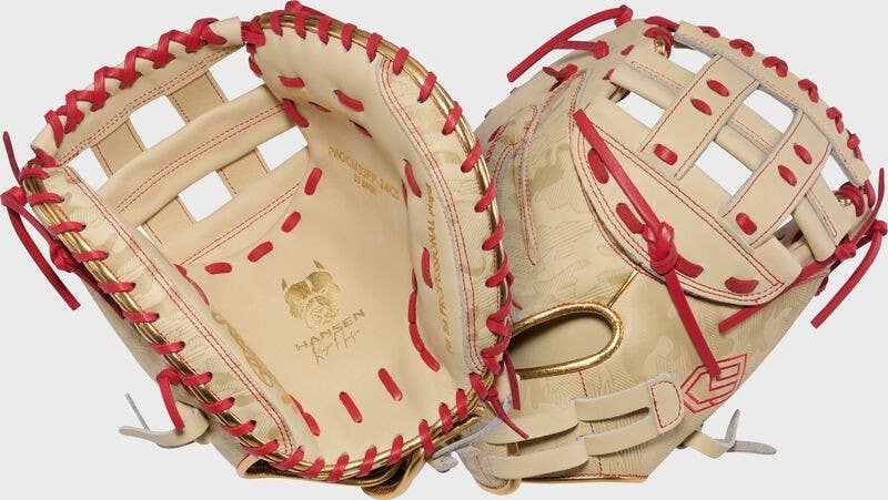 Rawlings Heart of the Hide Kinzie Hanson K9 33" RHT Fastpitch Catcher's Mitt-NEW