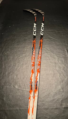 (2 Pack) Senior CCM JetSpeed FT9 Pro Right Handed Hockey Stick P28 75 Flex Pro Stock (New)