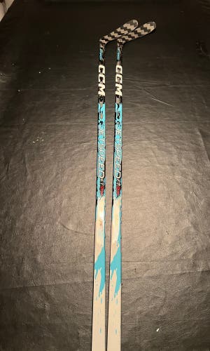 (2 Pack) Senior CCM JetSpeed FT9 Pro Right Handed Hockey Stick P28 75 Flex Pro Stock (New)