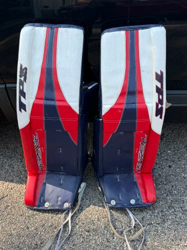 34" TPS Response R8 Goalie Leg Pads (Used)