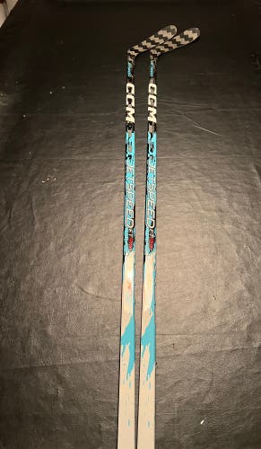 (2 Pack) Senior CCM JetSpeed FT9 Pro Right Handed Hockey Stick P28 75 Flex Pro Stock (New)