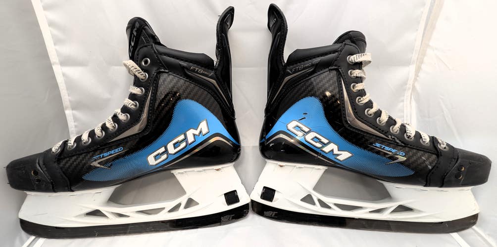 Used, CCM Total Custom Plus, Jetspeed FT8 Pro skates, Size SR 8.0 Regular width