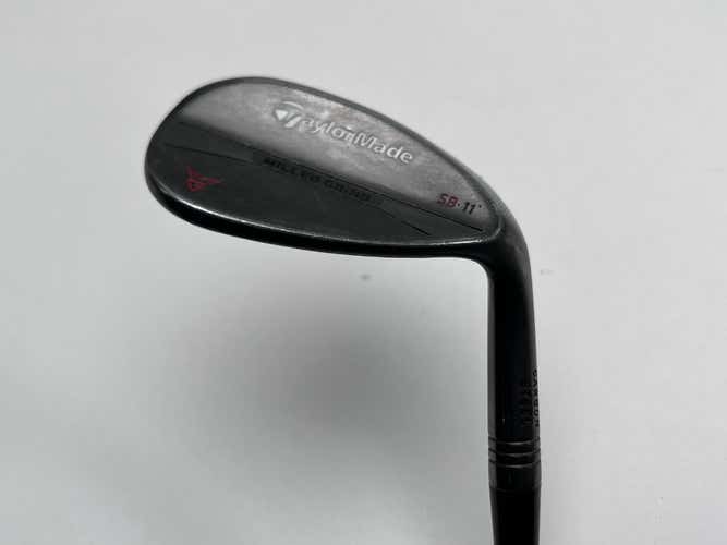 TaylorMade Milled Grind Black Lob Wedge LW 58* 11 Bounce SB-Grind DG RH