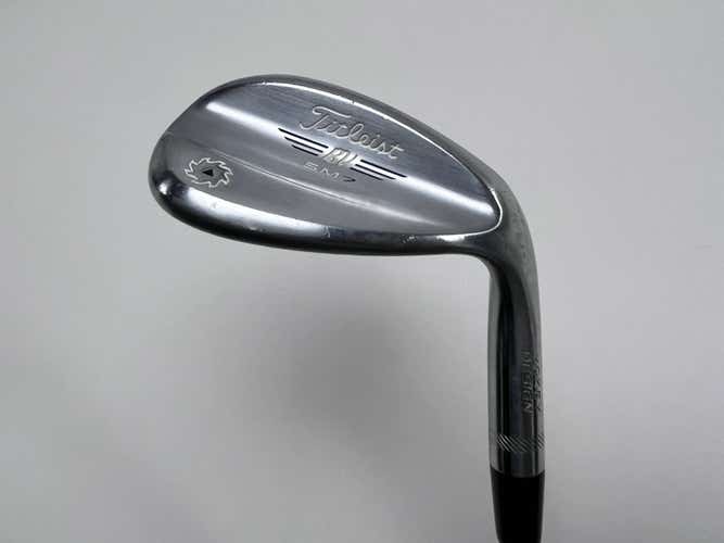 Titleist Vokey SM7 Tour Chrome Lob Wedge LW 58* 12 Bounce D-Grind Wedge RH
