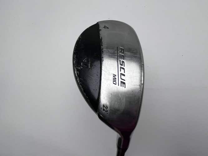 TaylorMade Rescue Mid 4 Hybrid 22* Regular Graphite Mens RH