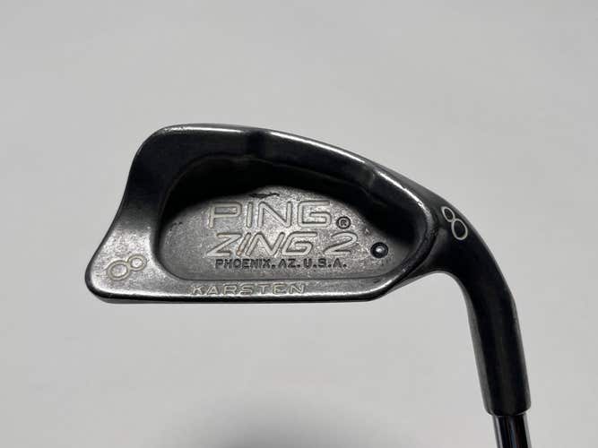 Ping Zing 2 Single 8 Iron Black Dot Karsten JZ Stiff Steel Mens RH