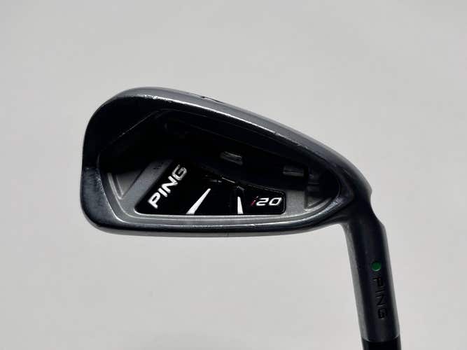 Ping i20 Single 4 Iron Green Dot 2* Up CFS Stiff Steel Mens RH