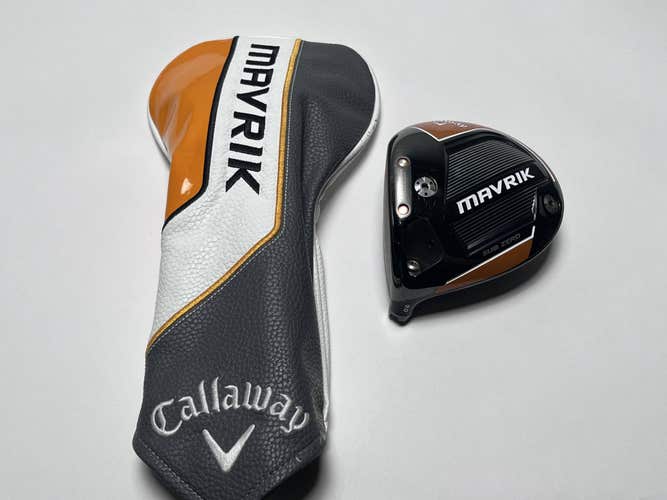 LEFTY Callaway Mavrik Sub Zero Driver 9* HEAD ONLY Mens LH HC