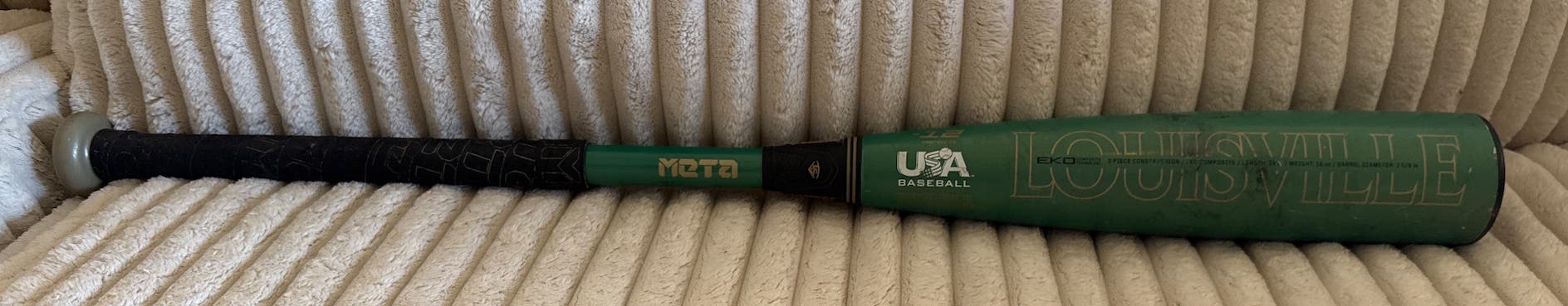 2023 Louisville Slugger Meta Composite USABat Certified Bat (-12) 16 oz 28" (Used)