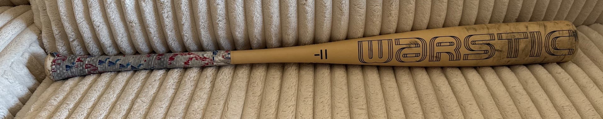2022 Warstic Bonesaber Alloy USABat Certified Bat (-11) 20 oz 31" (Used)