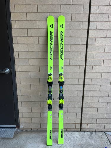 2024 Fischer RC4 WC FIS GS 188 cm Racing Skis With Fischer Bindings