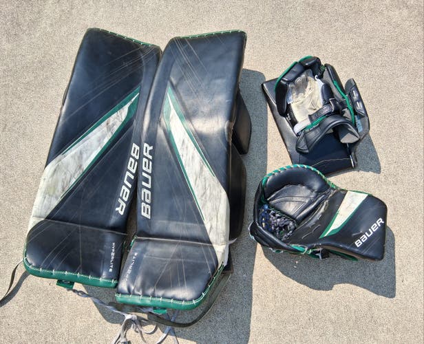 36" SR XL Bauer Hyperlite 2 Regular Goalie Full Set (Used)