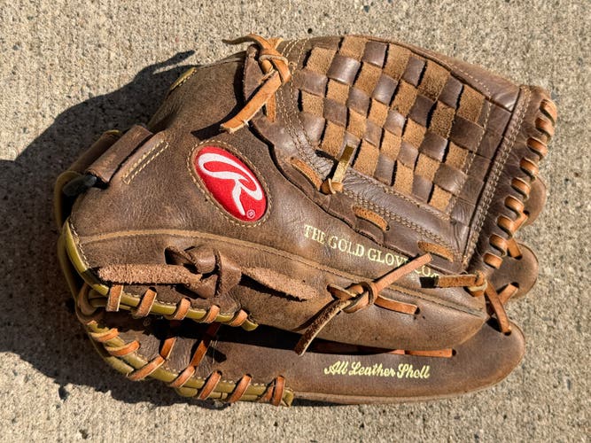 Rawlings Gold Glove Co. GGE X1000 Leather Baseball Glove RHT Brown