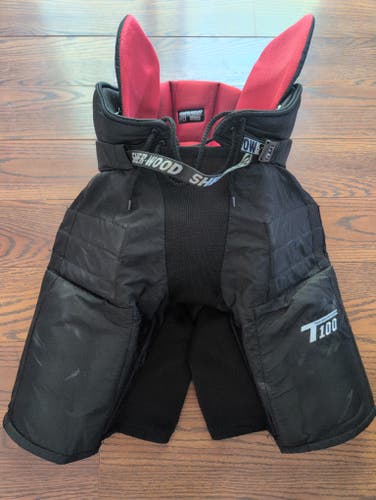 Senior Medium Sher-Wood T100 Hockey Goalie Pants