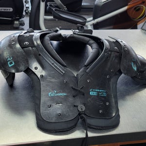 Used Champro SCORPION 2X FB Shoulder Pads Black 2X 11497-S000160454