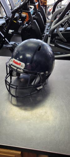 Used Riddell VICTOR L-XL FB Helmet Navy Blue L/XL 11497-S000160453
