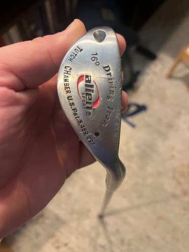 Alien Sport Hydro-Power 16° Driving Iron Steel Shaft RH Vintage Golf Club