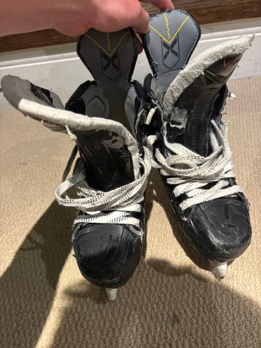 Black/Gray 2021 Bauer Vapor X Shift Pro Hockey Skates Regular Width Size 5.5 (Used)
