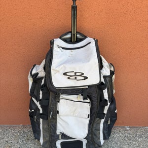 Gray Boombah Superpack XL Catcher's Bag