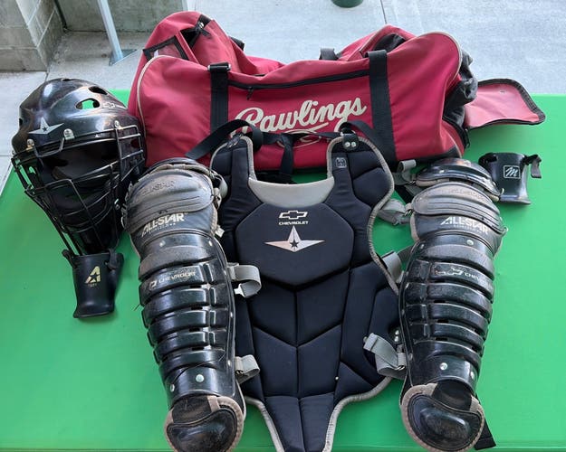 All Star Top Star Youth Catcher's Set