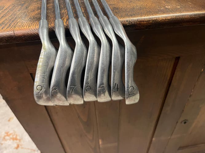 Tour Model III Irons, True Temper Dynamic Gold Shafts, 2-9 (7 clubs—no 3 iron) (Used)