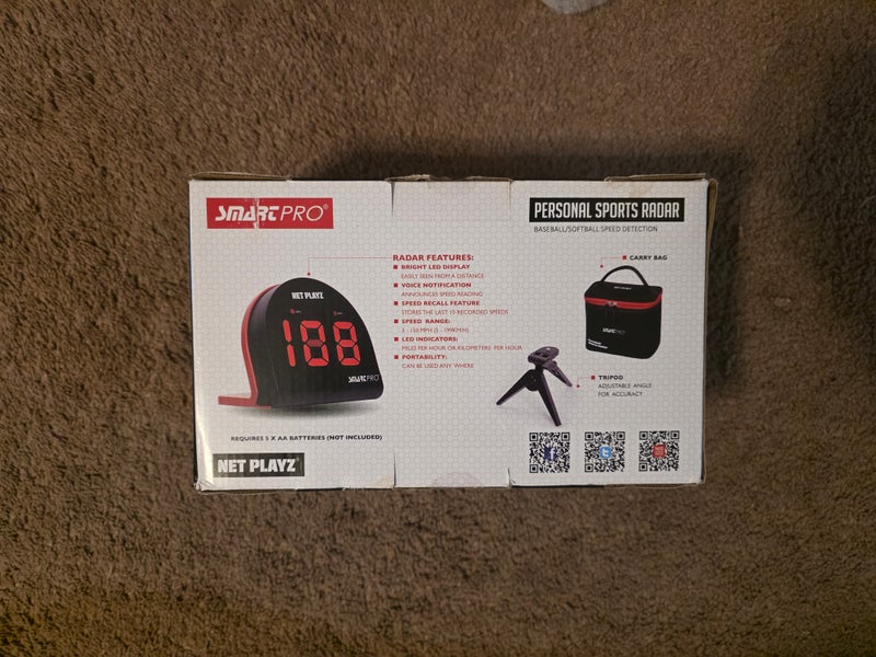 SmartPro Personal Sports Radar / Velocity / Speed Detection