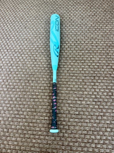 2026 Rawlings Icon Composite USSSA Certified Bat (-8) 22 oz 30" (Used)