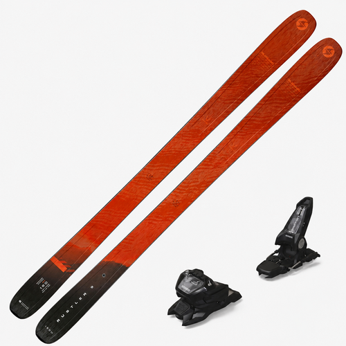 Blizzard Rustler 9 Skis 180 cm With Bindings Marker Griffon 13