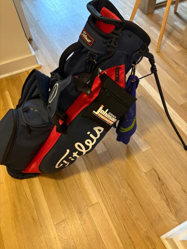 Titleist Players 4 Stand Bag Blue / Red 4 Way