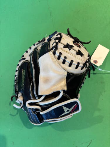 White All Star Pro Elite Junior RH Catcher's Baseball Glove 31.5"