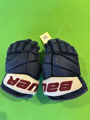 Blue Junior Bauer Vapor Team Pro Gloves 11" | Aliso Viejo Avalanche